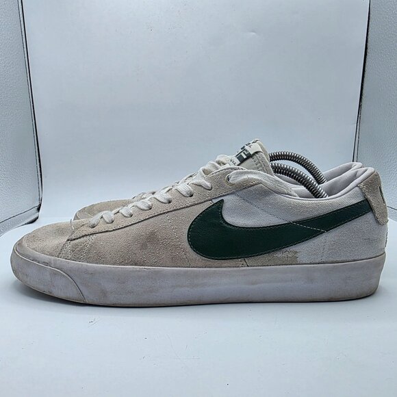 Nike SB Zoom Blazer Pro GT Mens SIze 12 White Green Sneaker Shoes Casual Walking - Picture 13 of 13